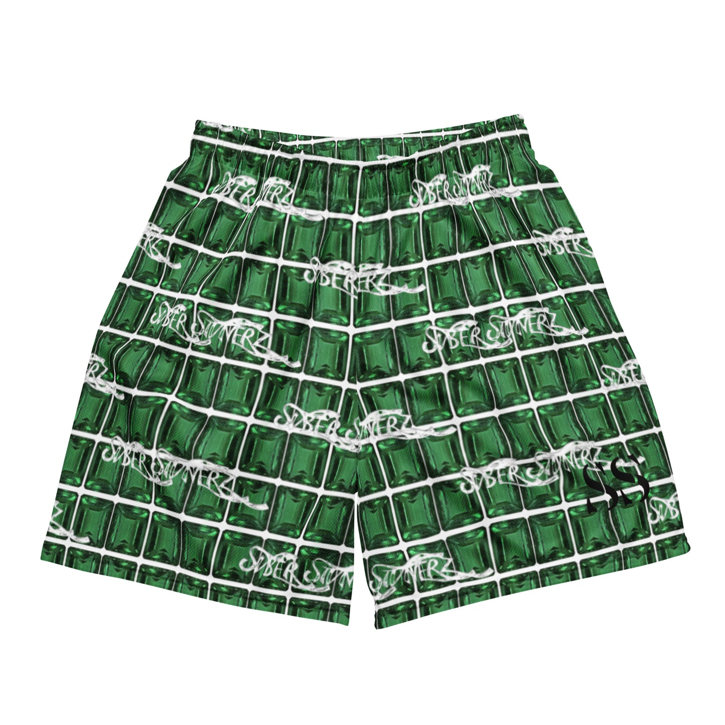 Emerald Mesh Shorts