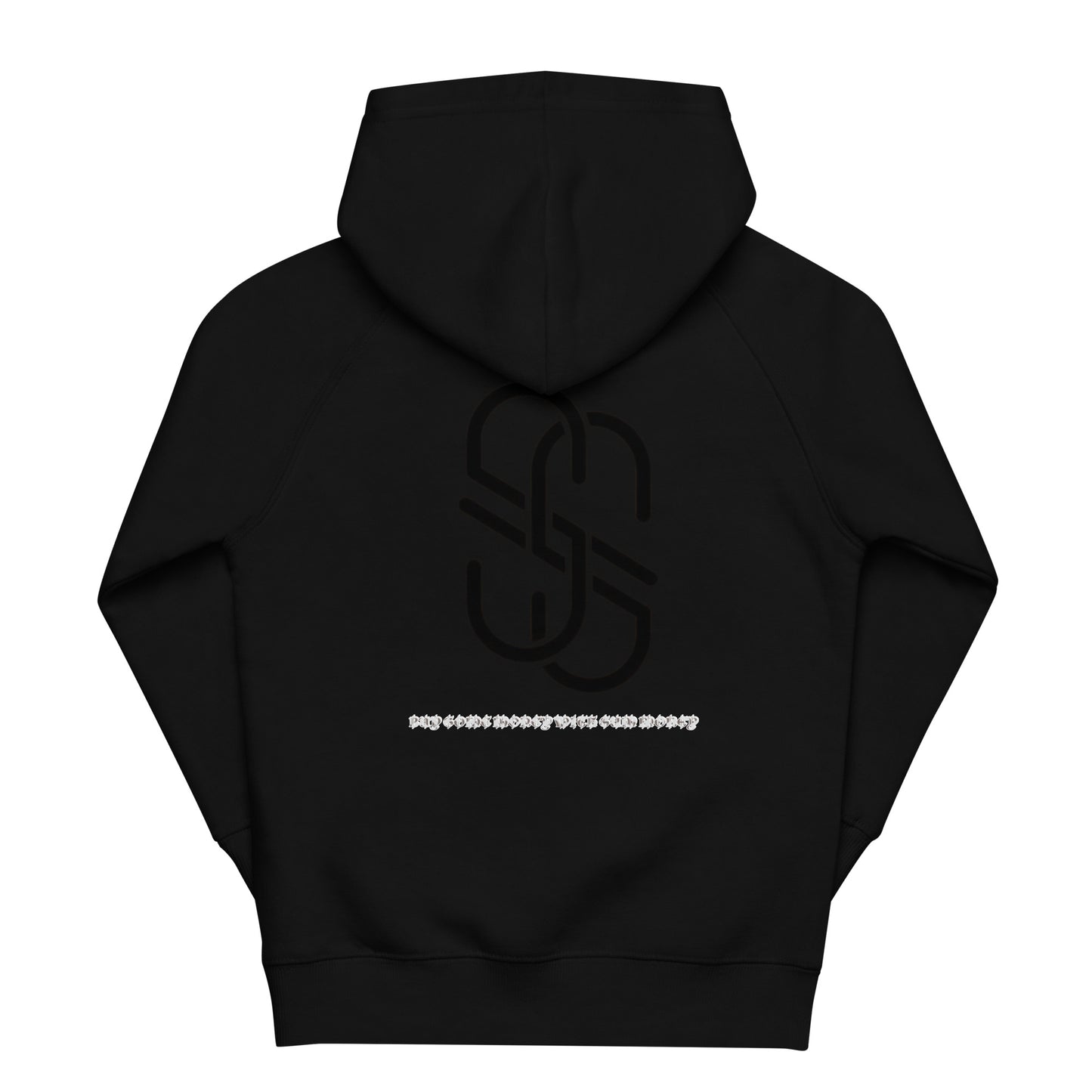 Kids Black and Platinum Premium Hoodie