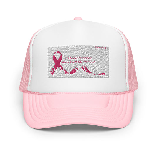 Breast Cancer Awareness Month Foam Trucker Hat