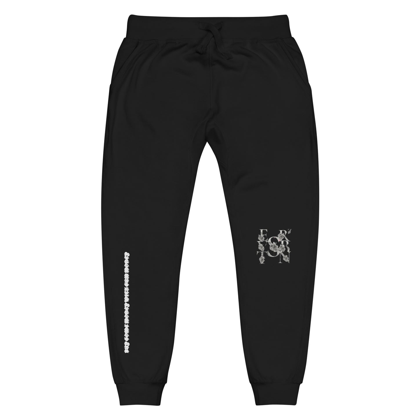 Black and Platinum Sweatpants