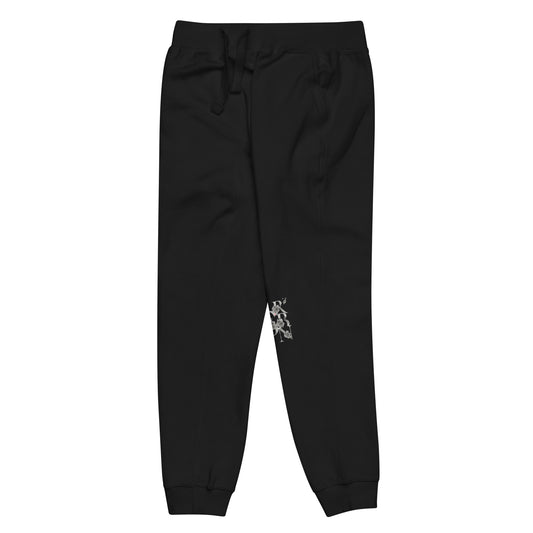 Black and Platinum Sweatpants