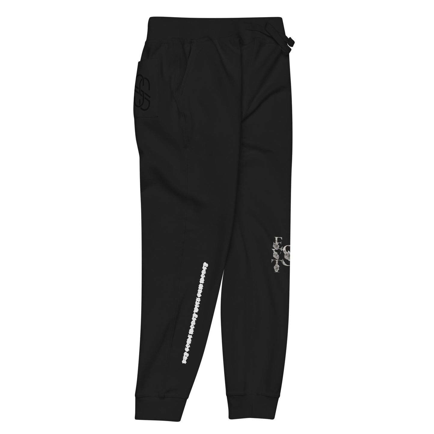 Black and Platinum Sweatpants