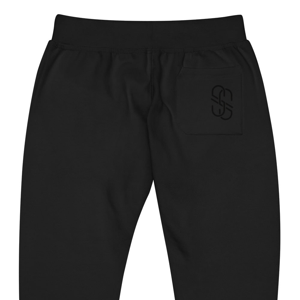 Black and Platinum Sweatpants