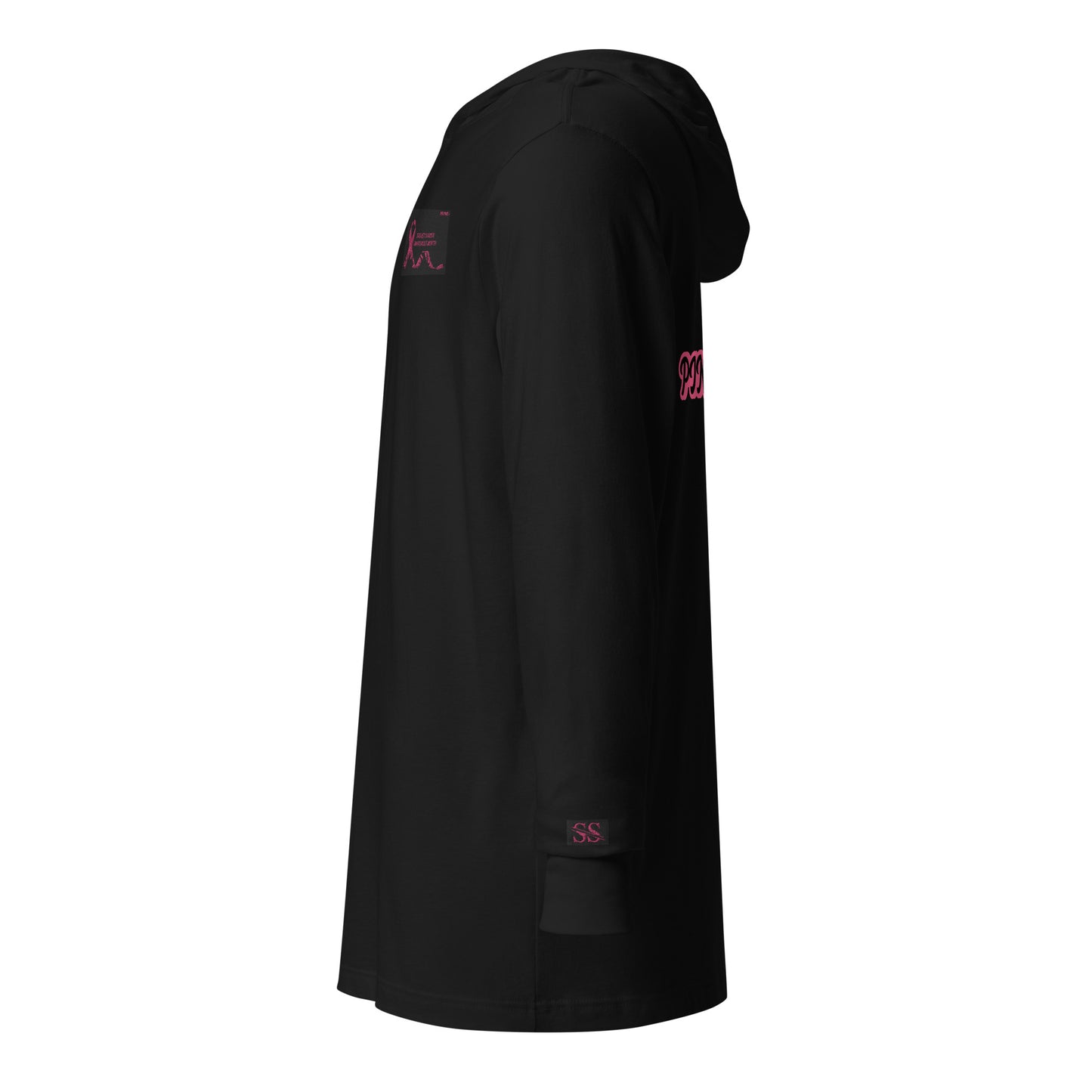 Breast Cancer Awareness Month Hooded Long-Sleeve Tee