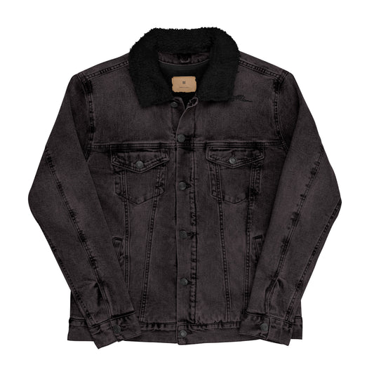 Respect My Narrative Denim Sherpa Jacket