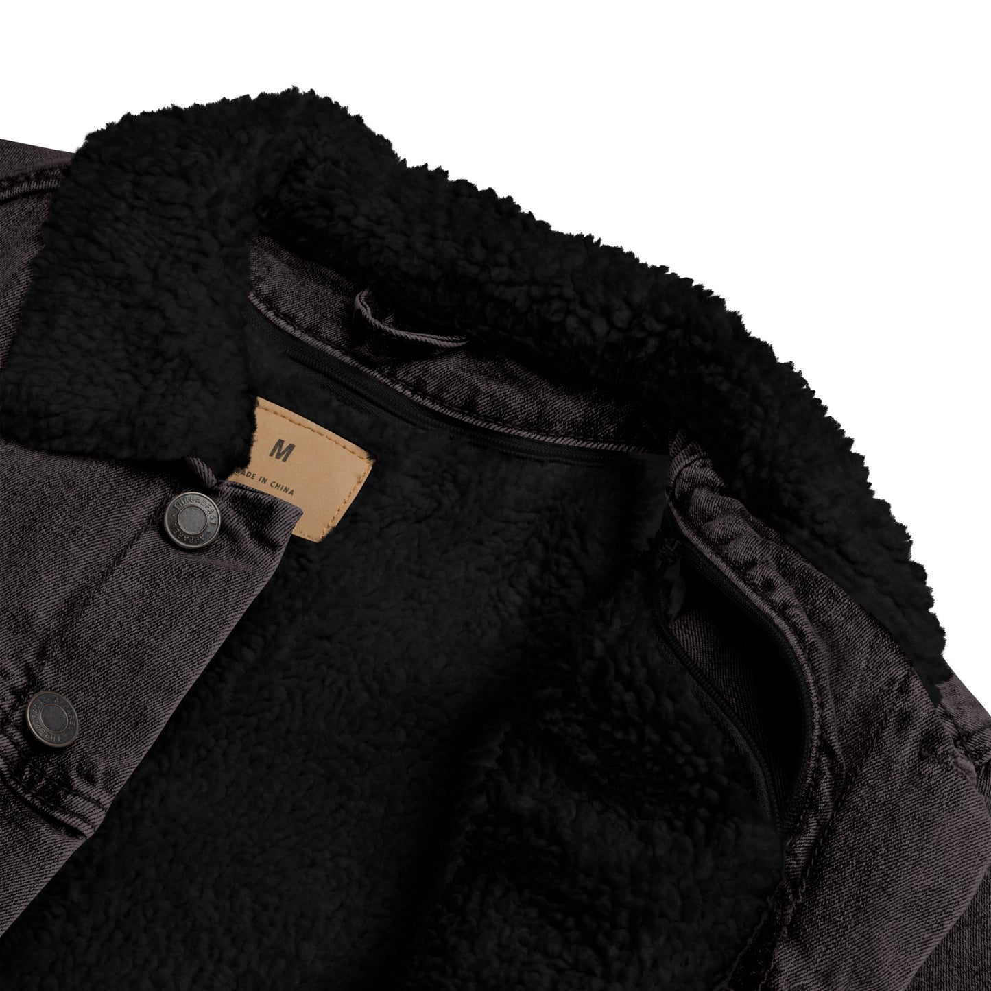 Respect My Narrative Denim Sherpa Jacket